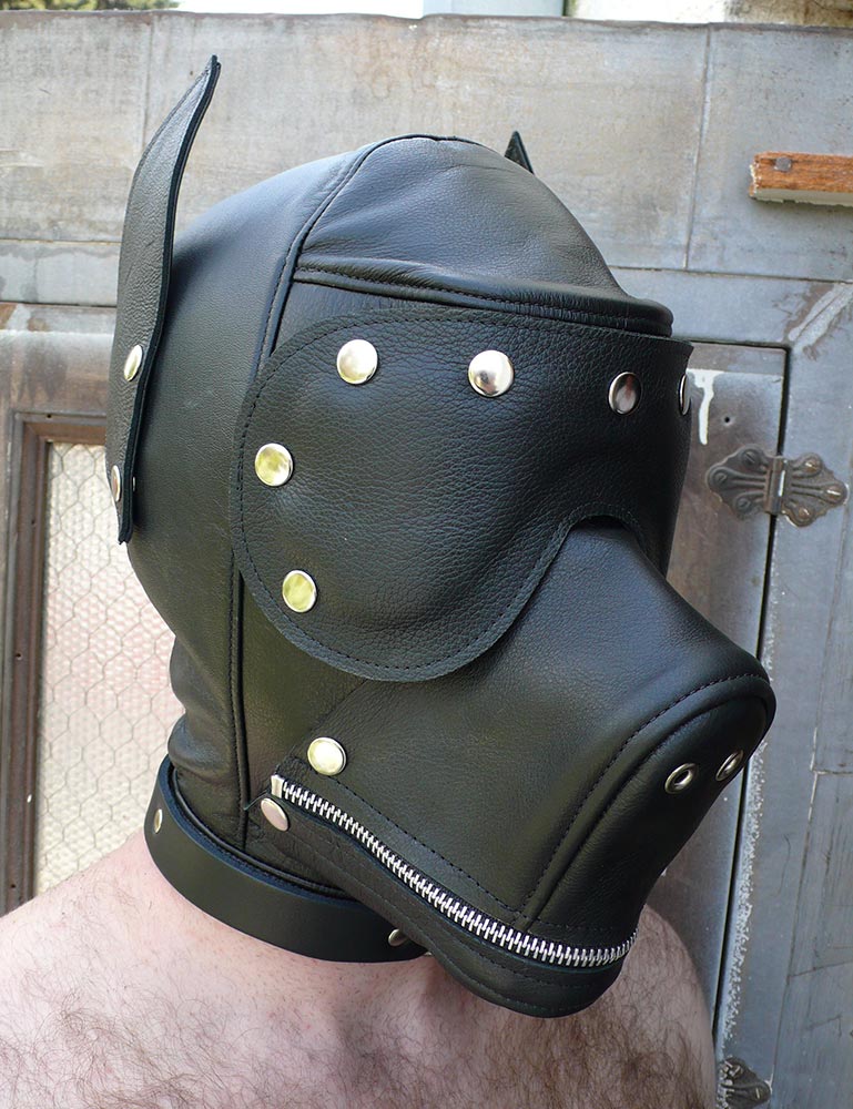 Premium Muzzle with Blindfold and Gags